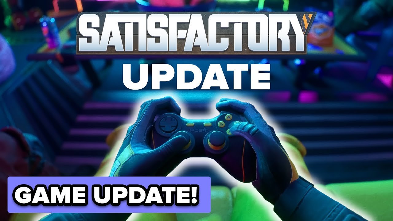 Satisfactory on Console?! - First Impressions & Gameplay Reaction!