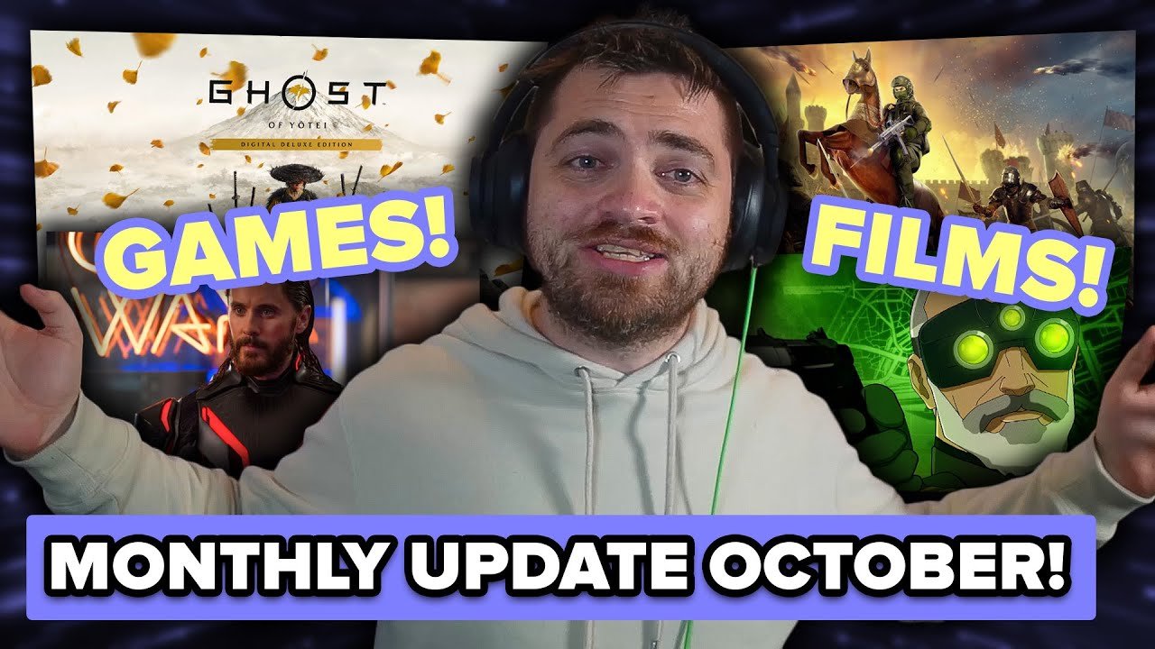 October 2025 Gaming & TV Releases | Ghost of Y?tei, Outer Worlds 2, Tron & More!