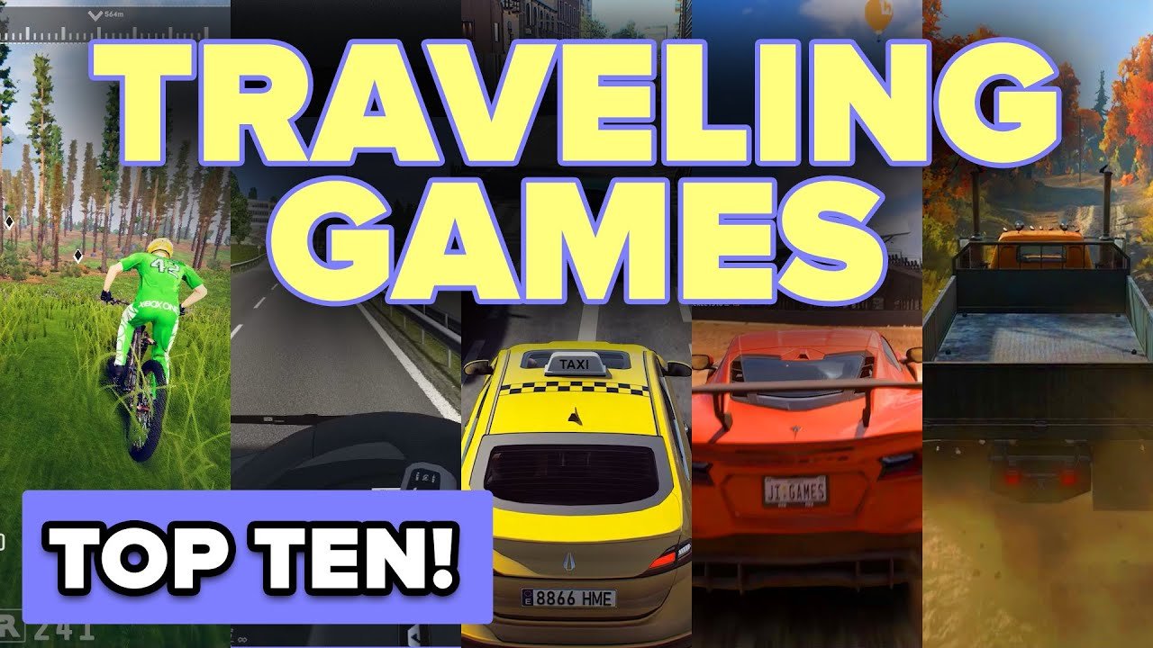 Top Ten Traveling & Transportation Video Games! | JumpInside