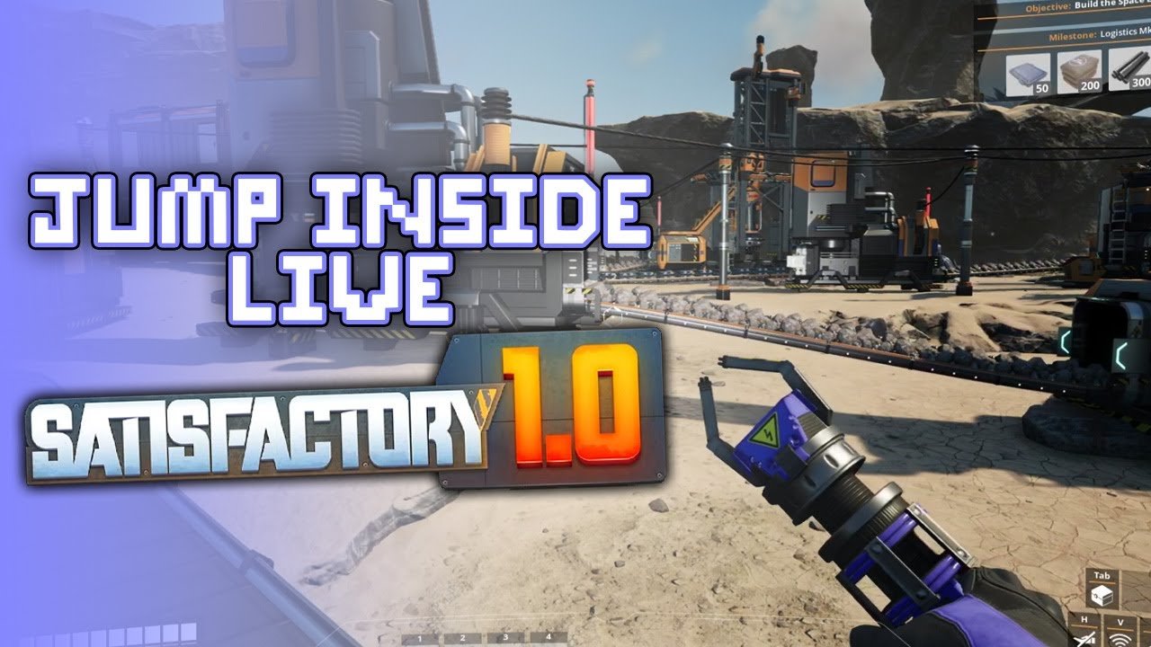 The Wonderful World of Satisfactory 1.0 | Part 3 | JumpInside Live