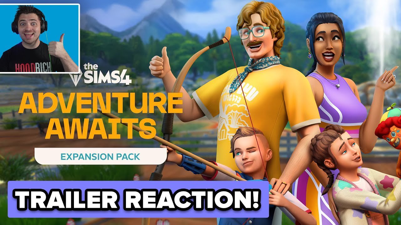 Sims 4: Adventure Awaits DLC Trailer Reaction | First Impressions & Thoughts