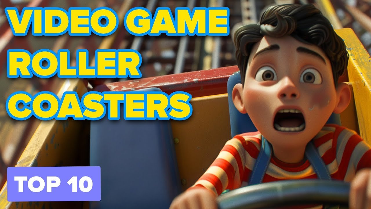 The Best Roller Coaster Experience In A Video Game - Top Ten