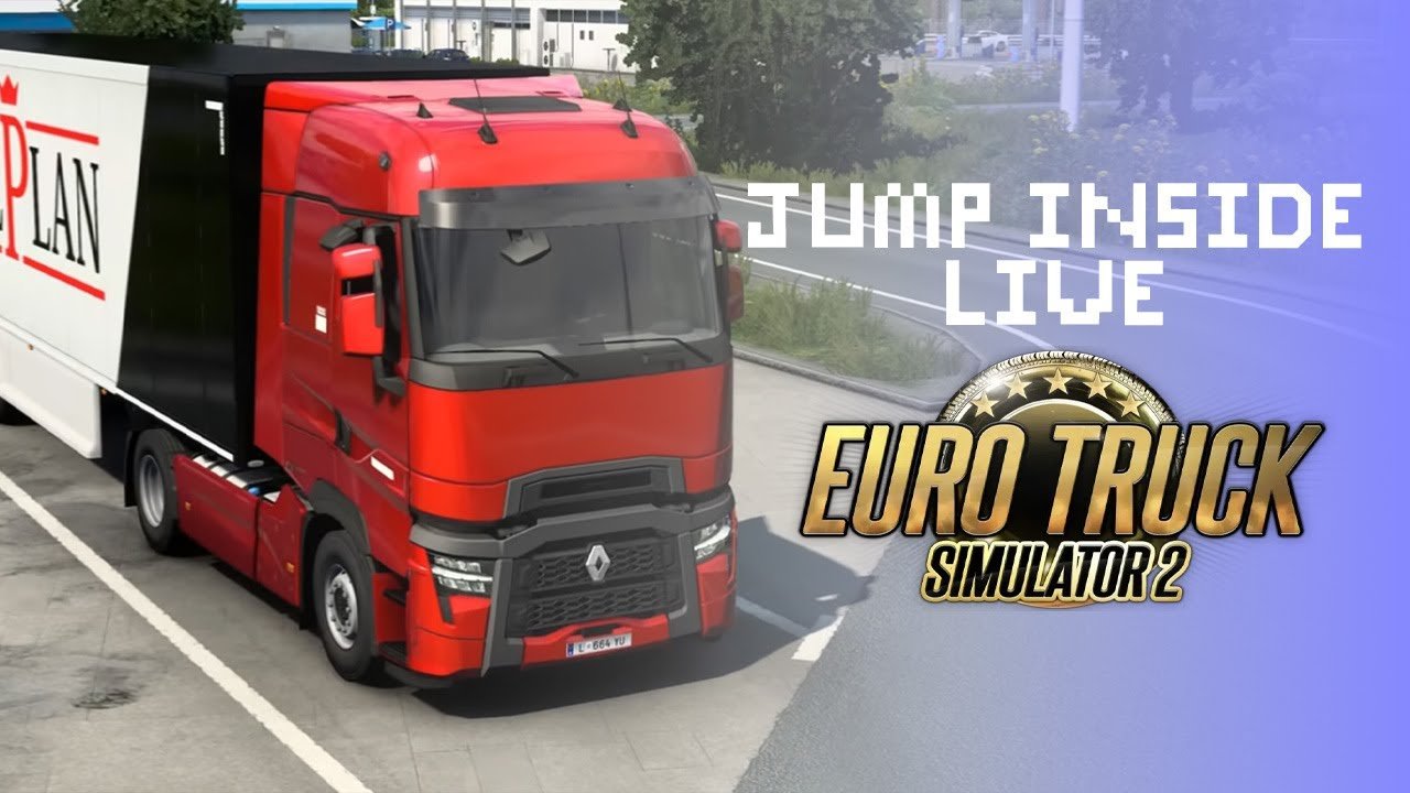 Traveling Around Europe!| Euro Truck | JumpInside Live
