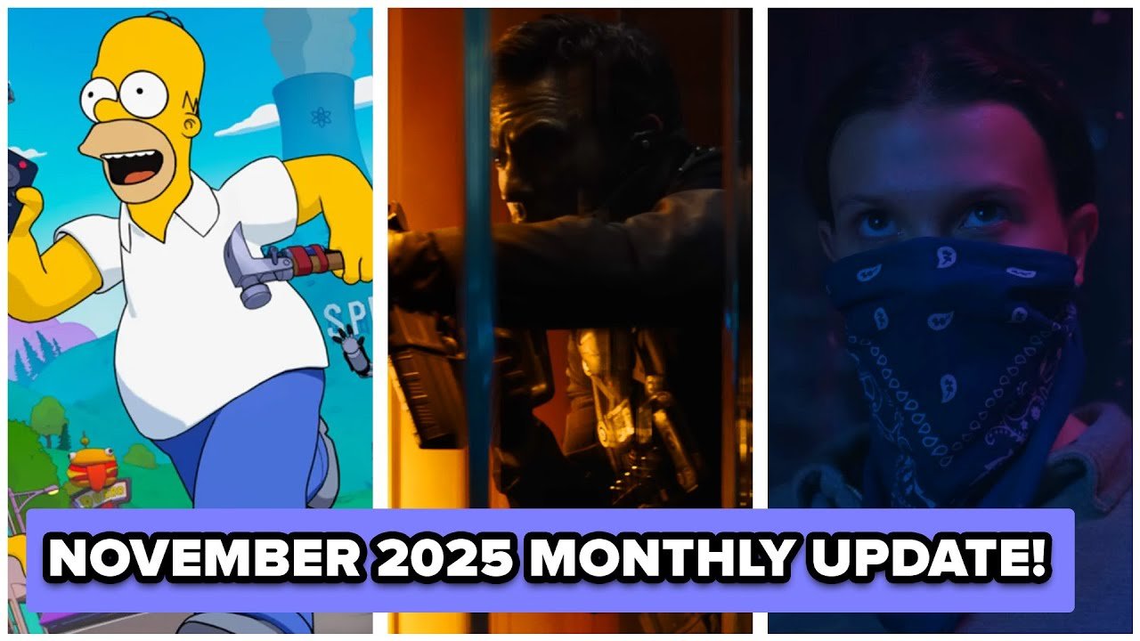 November 2025 Gaming & Movie Update | Black Ops 7, Stranger Things Finale + More!