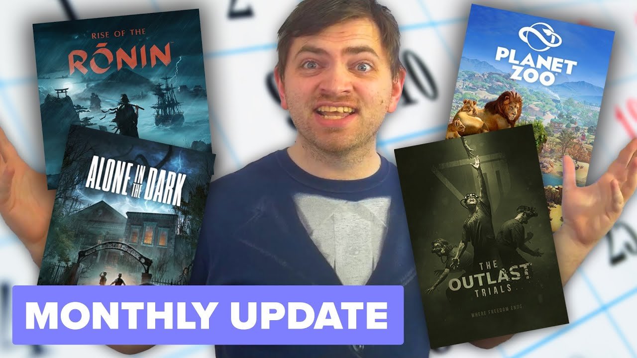March 2024 Gaming Update: New Releases & Schedule Sneak Peek!