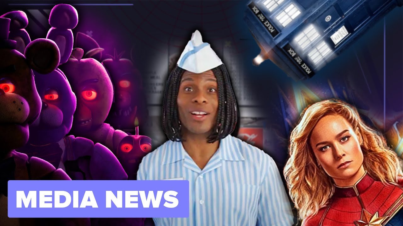 MediaNews Roundup: Whoniverse Launch, Good Burger 2, Five Nights at Freddy's & The Marvels Trailer!