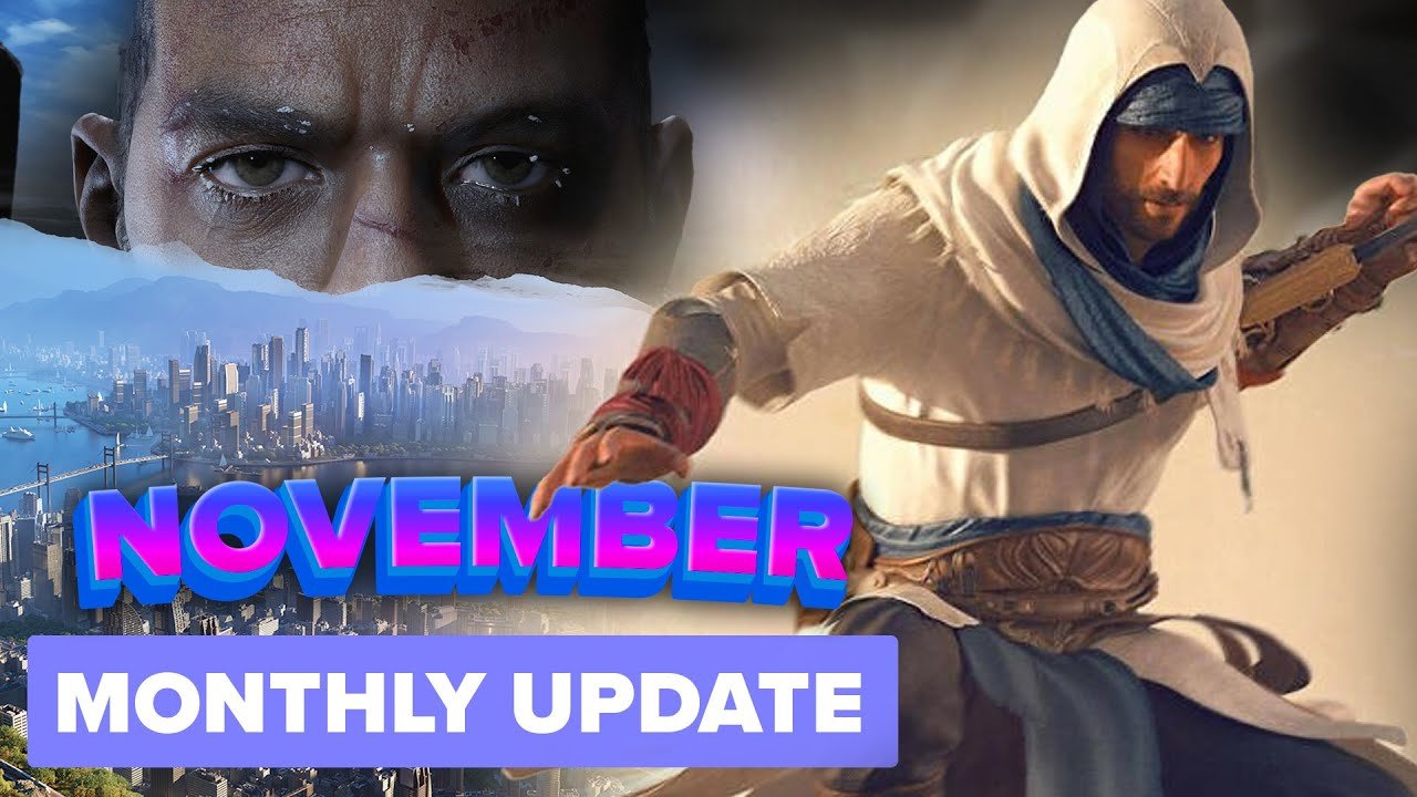 November monthly Updates: Gaming, TV Shows, and Merch!