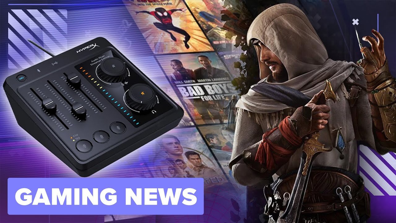 Jump Inside Gaming News: Assassin's Creed Mirage New Game, HyperX New Products & More!