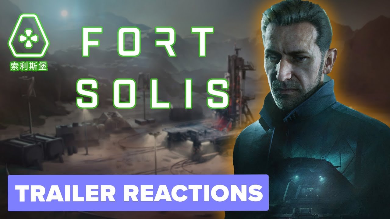 Fort Solis | A Somewhat Interesting Horror Game? | Trailer Reactions