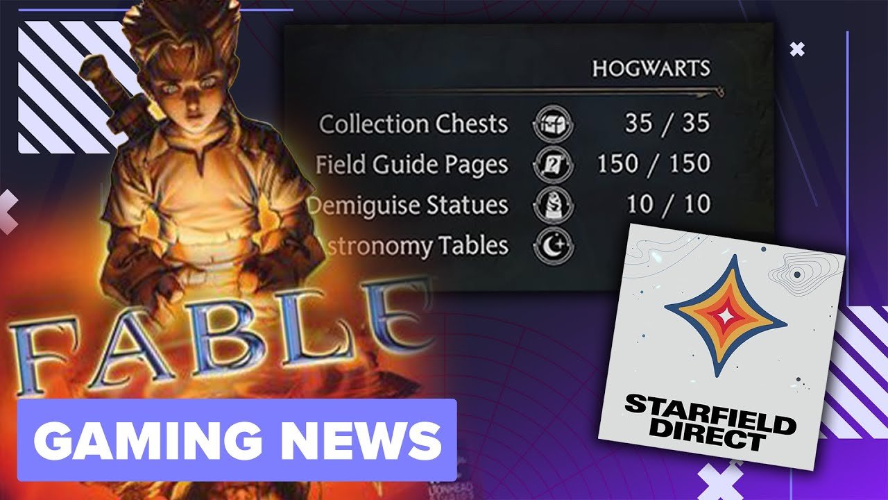 Could Fable 4 Be announced? Hogwarts Field Guild Pages Fixed! | June 4th, 2023 | Gaming News