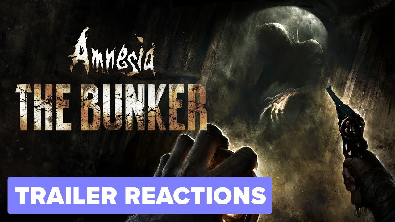 Amnesia: The Bunker - Scary Horror Game | Trailer Reaction