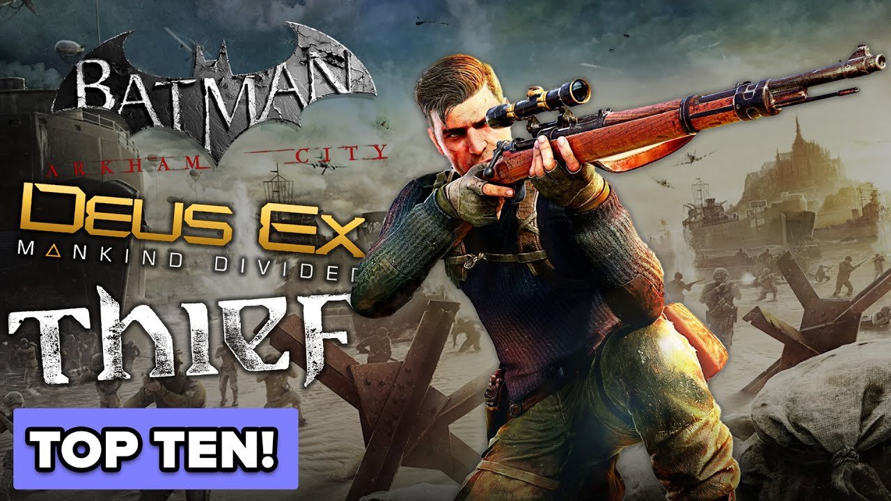 Top 10 Stealthy Silent Video Games in to Play! | JumpInside