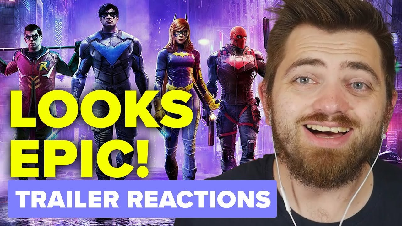 This Game Looks Super Epic!!! Gotham Knights Launch Trailer - JI Trailer Reaction