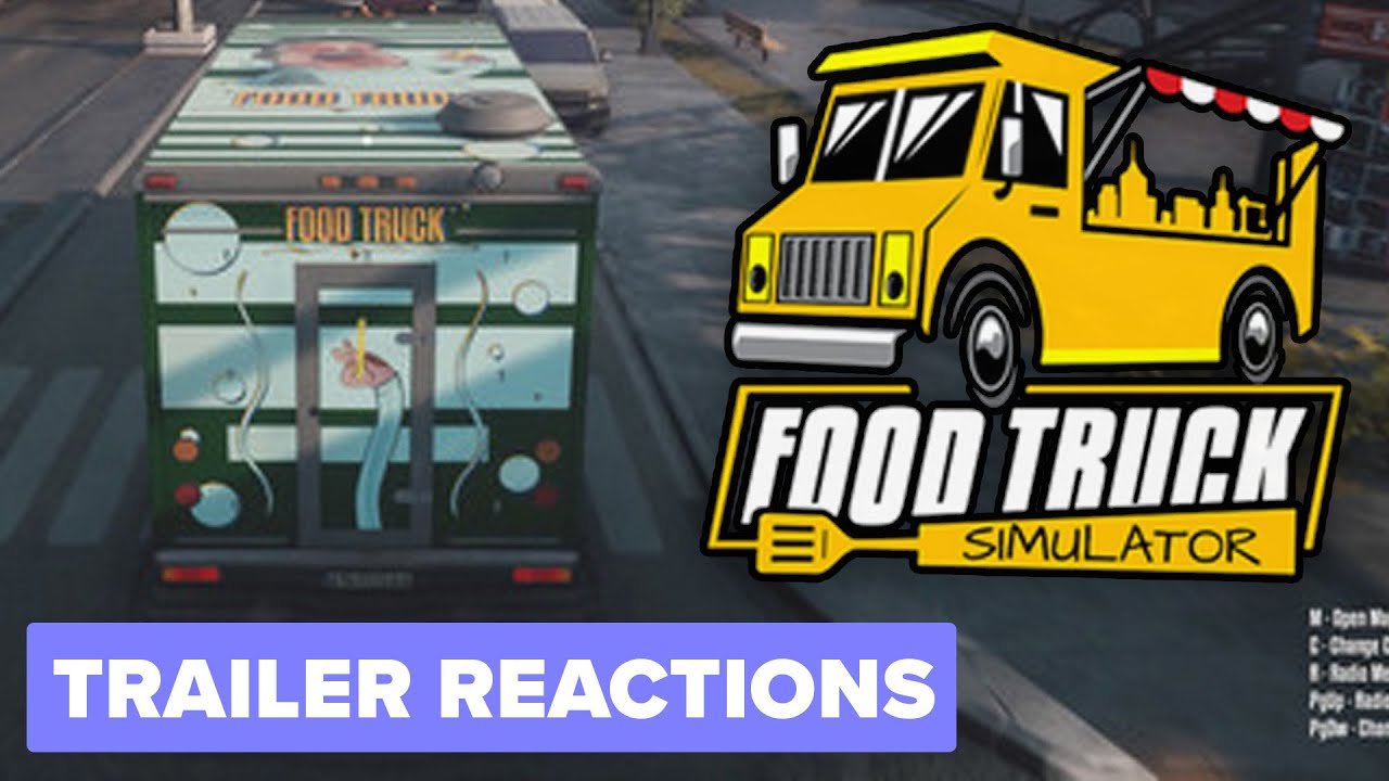Food Truck Simulator & Guest | Trailer Reactions