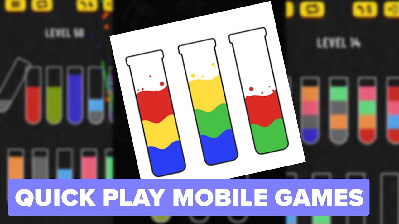 Watersort | Quick Play Mobile Games