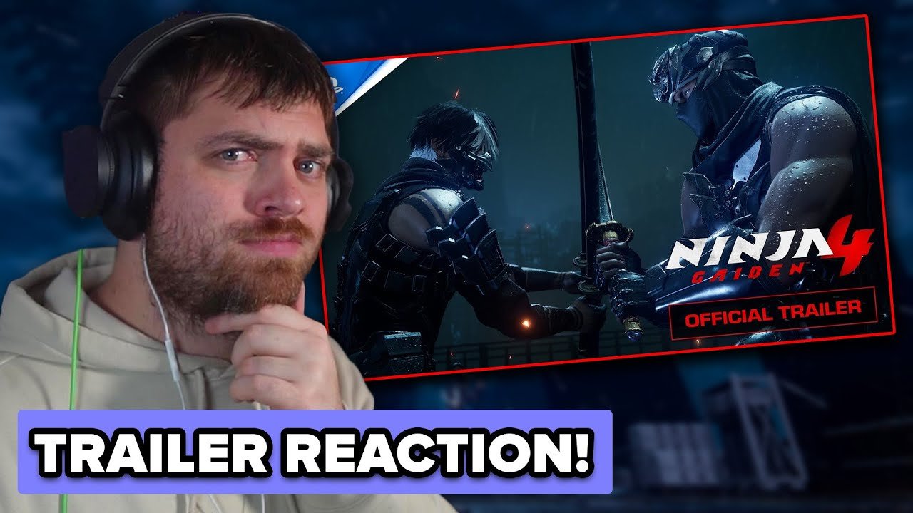 Ninja Gaiden 4 Trailer Reaction - INSANE Visuals & Fast-Paced Combat!